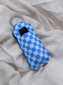 Checkered Lip Balm Sleeves
