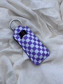 Checkered Lip Balm Sleeves