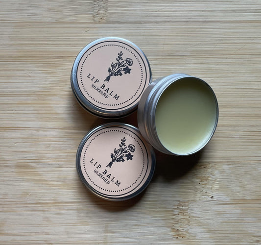 Unscented Tallow Lip Balm