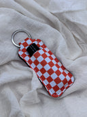 Checkered Lip Balm Sleeves