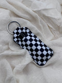 Checkered Lip Balm Sleeves